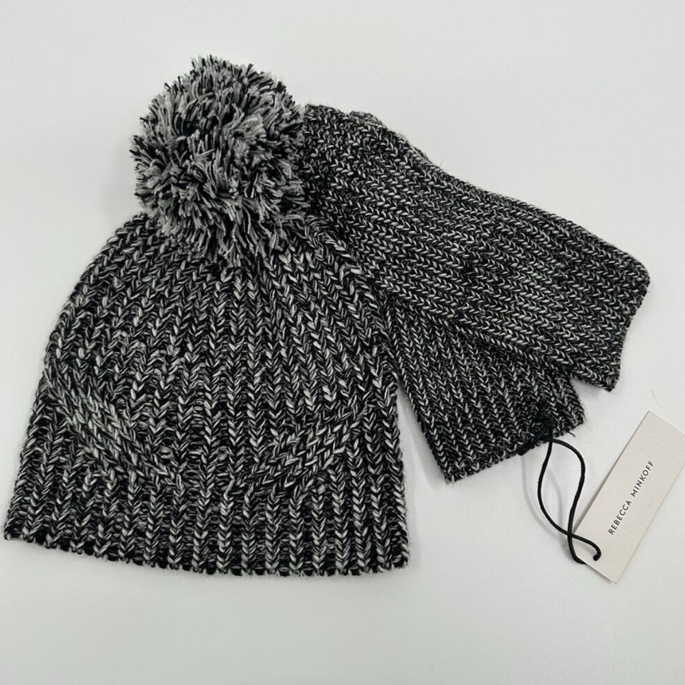 NWT Rebecca Minkoff Beanie & Arm Warmers